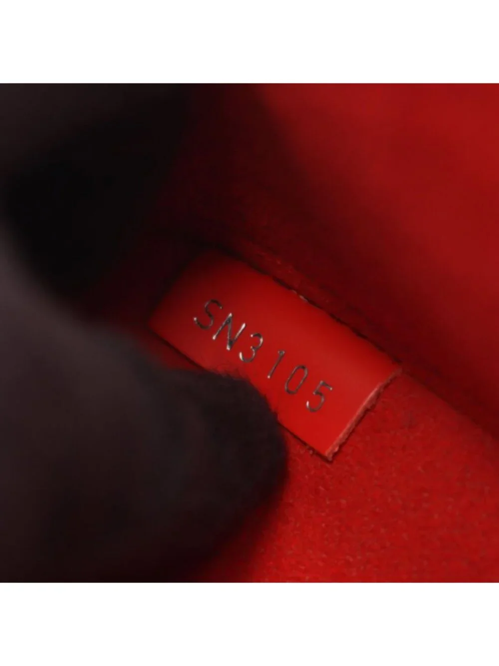 Louis Vuitton Shoulder Bag Nano Alma Epi Coquelicot 2-Way Leather